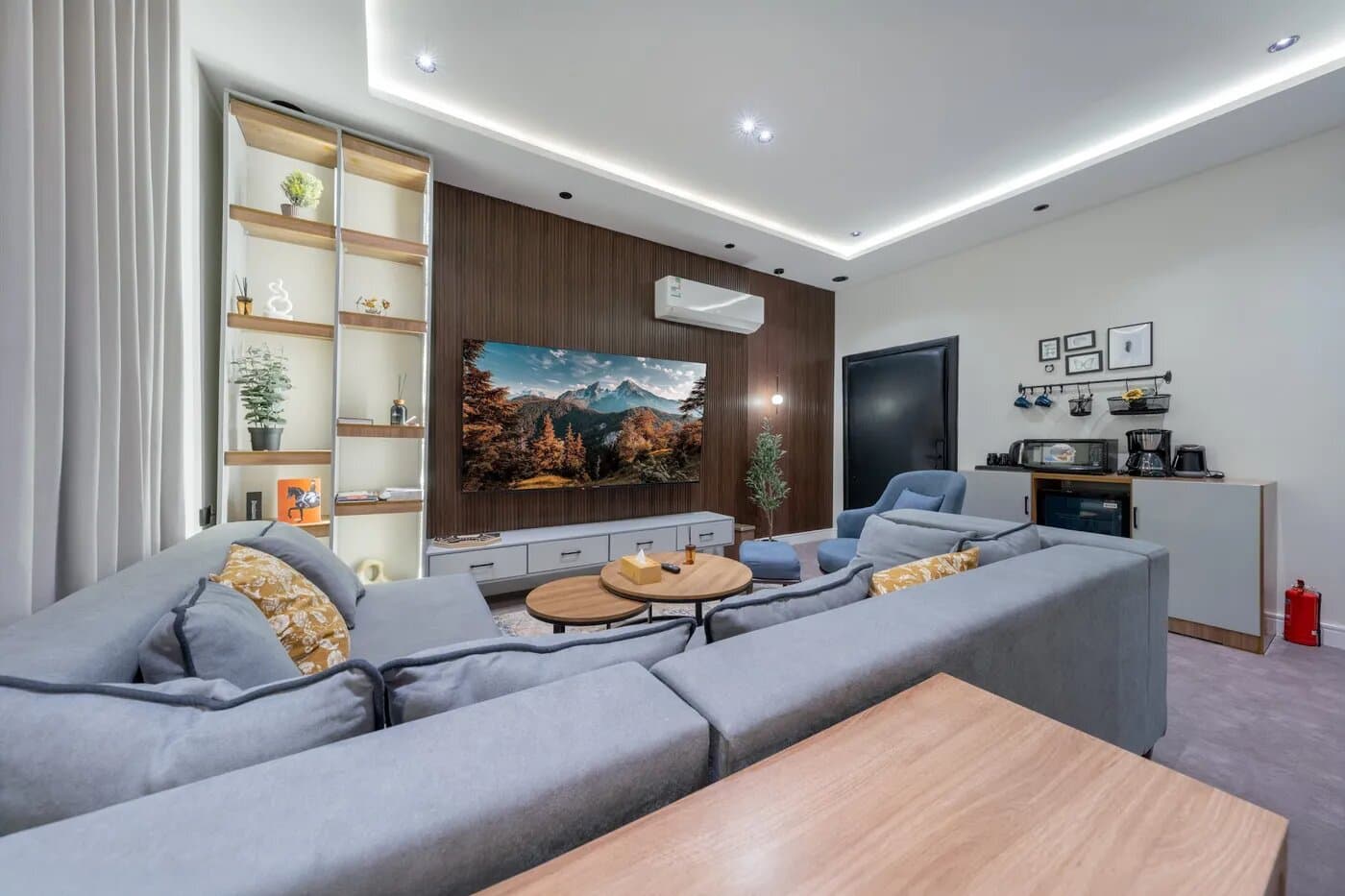 شقة بصالة وغرفة نوم دخول ذاتي 2