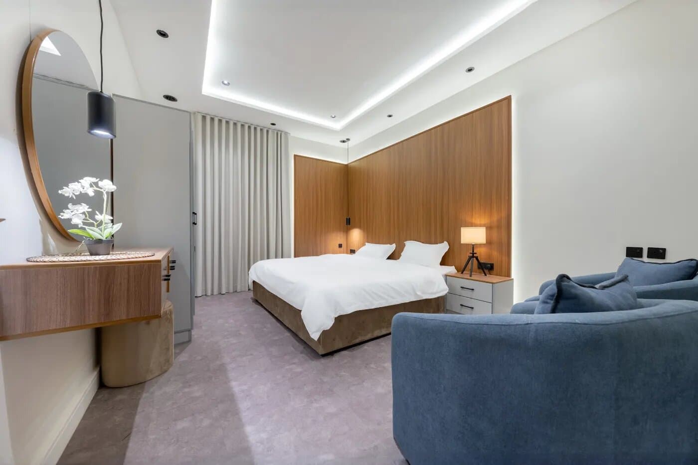 شقة بصالة وغرفة نوم دخول ذاتي 9