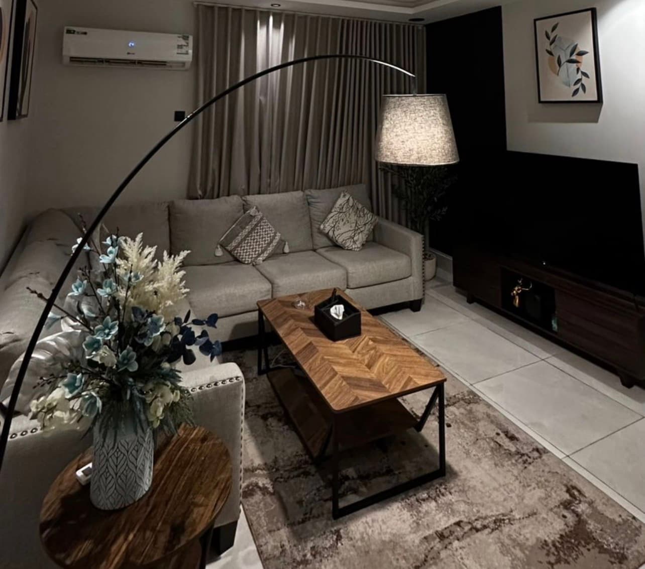 شقة بتصميم هادئ 4