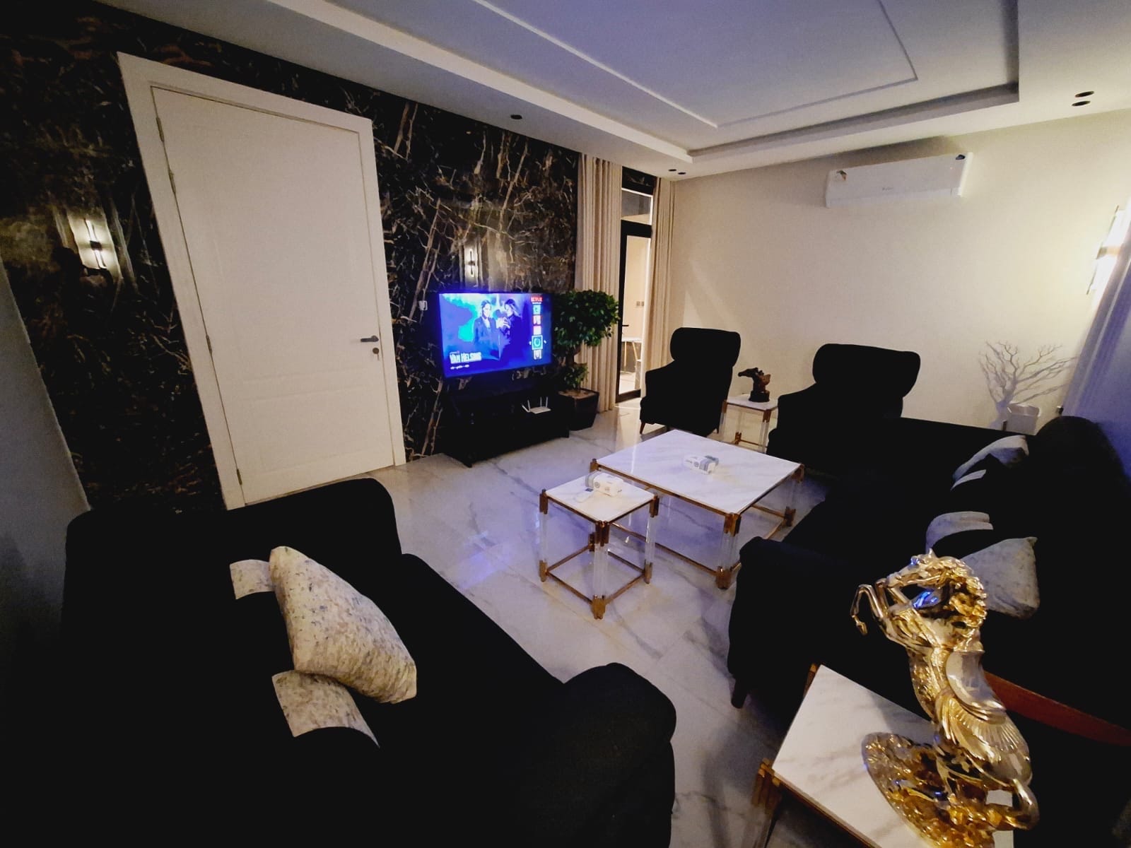 دور ارضي بصاله ومجلس وغرف نوم متميز 9