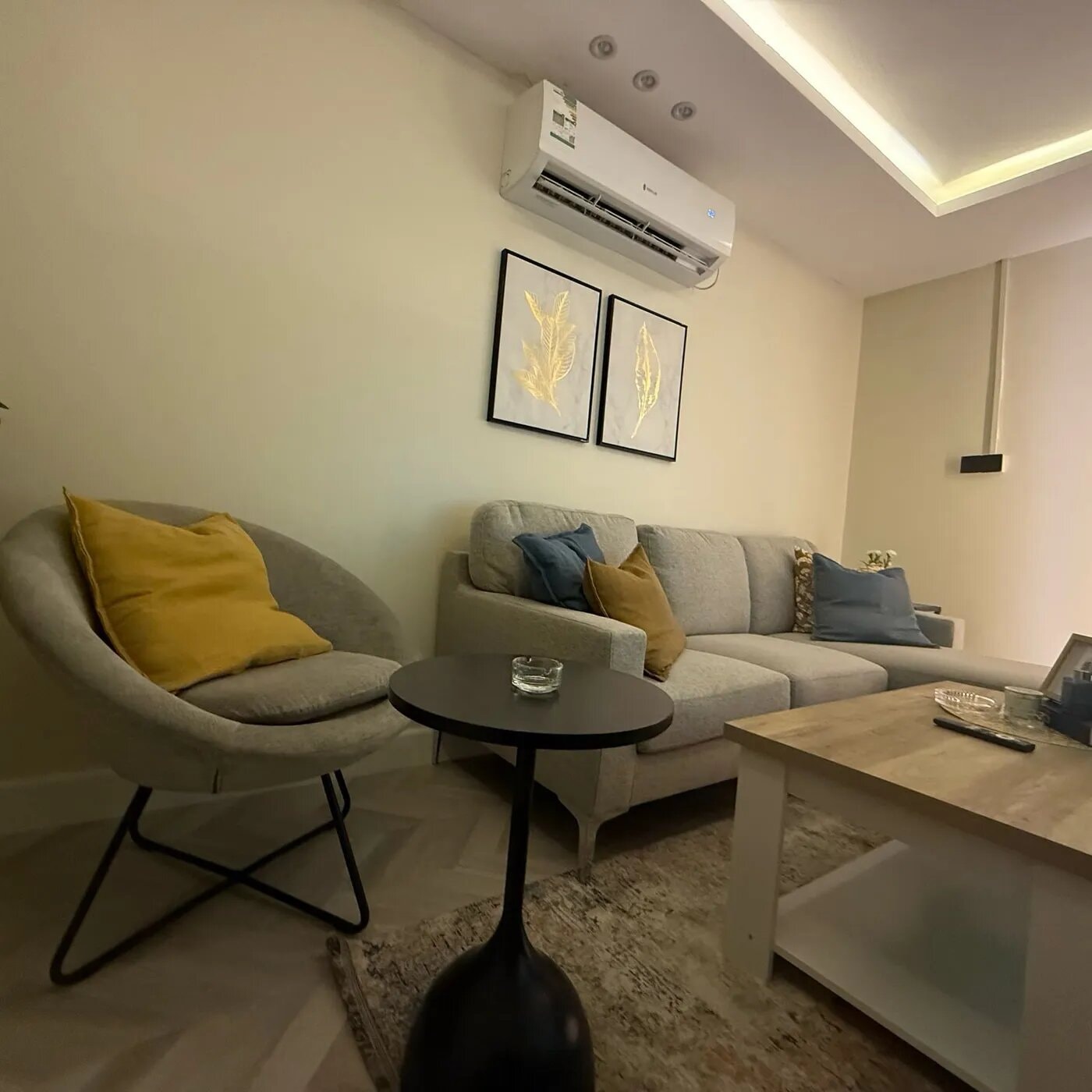 شقة بغرفة نوم وصالة بدخول ذكي 4