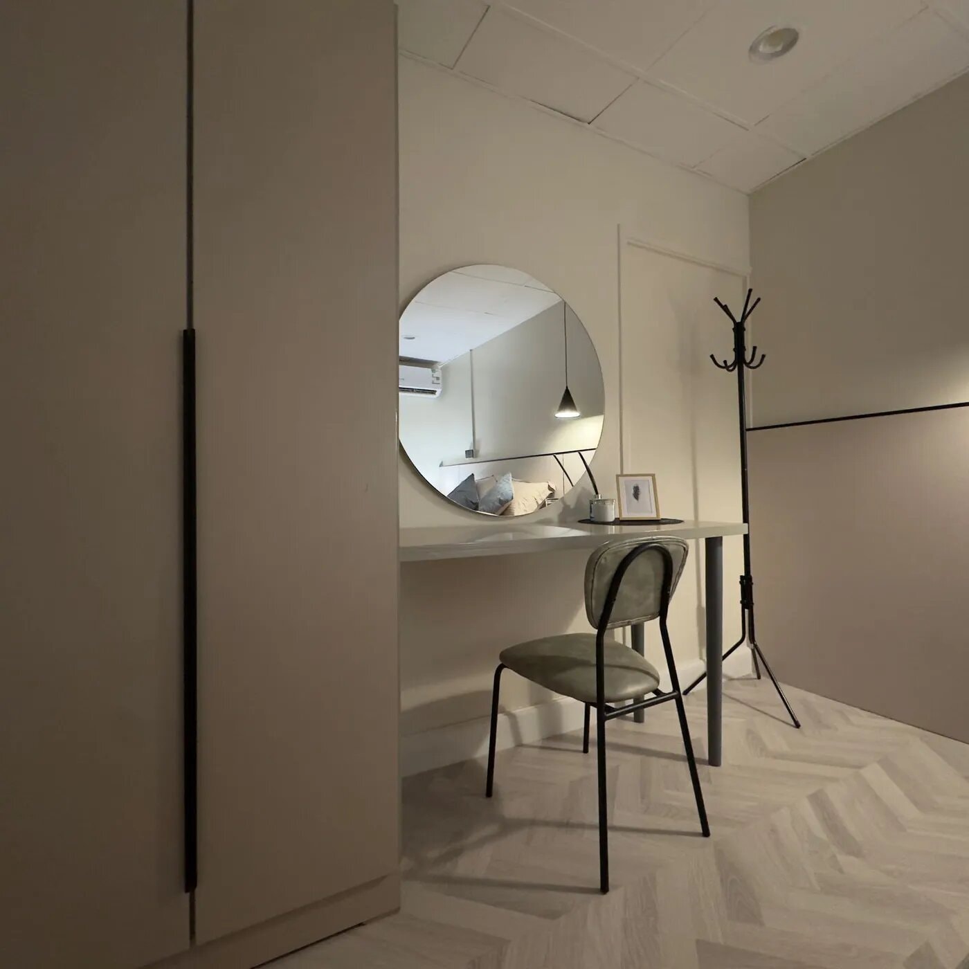 شقة بغرفة نوم وصالة بدخول ذكي 12