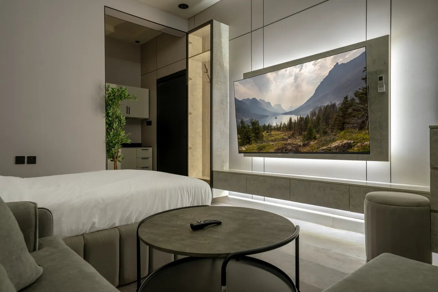 استديو هادئ بسرير ماستر دخول ذكي 10