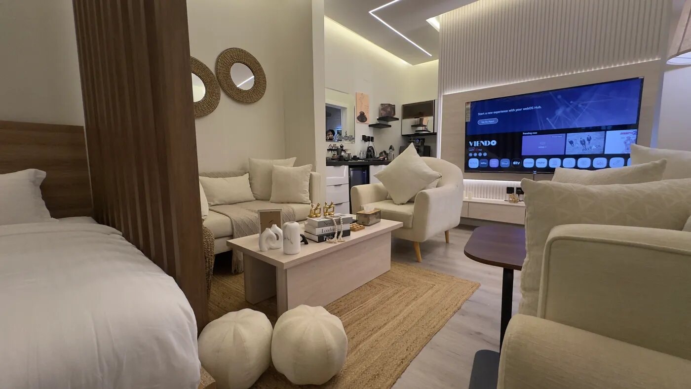 استديو بأثاث مريح 4