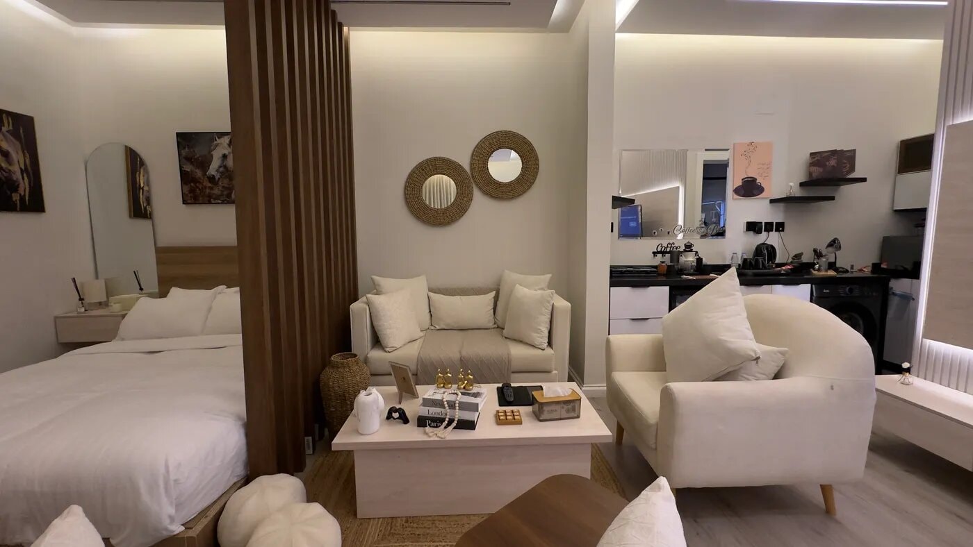 استديو بأثاث مريح 5