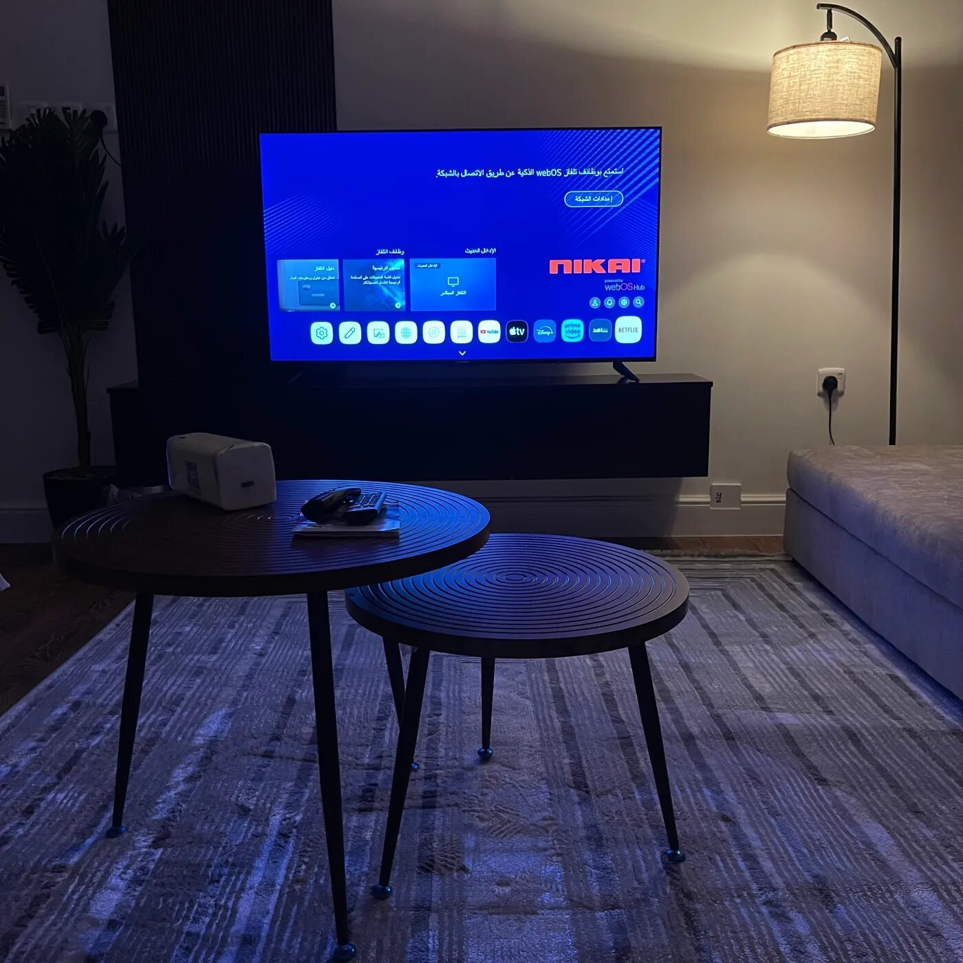 شقة بثلاث غرف وصالة 4