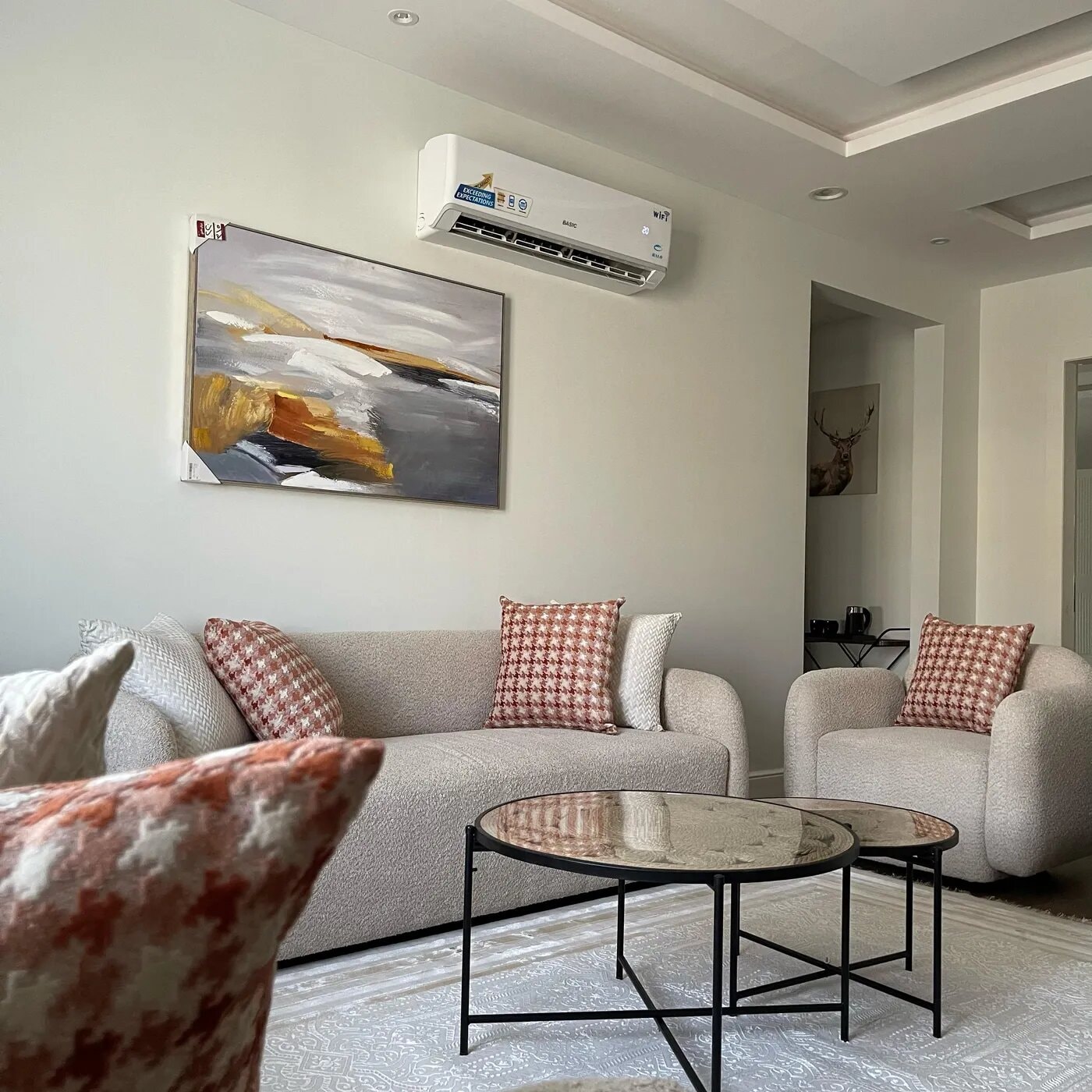 شقة بغرفتين وصالة 3