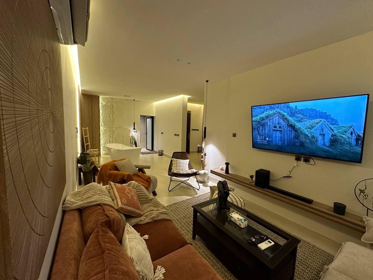 غرفة وصالة ببانيو 7