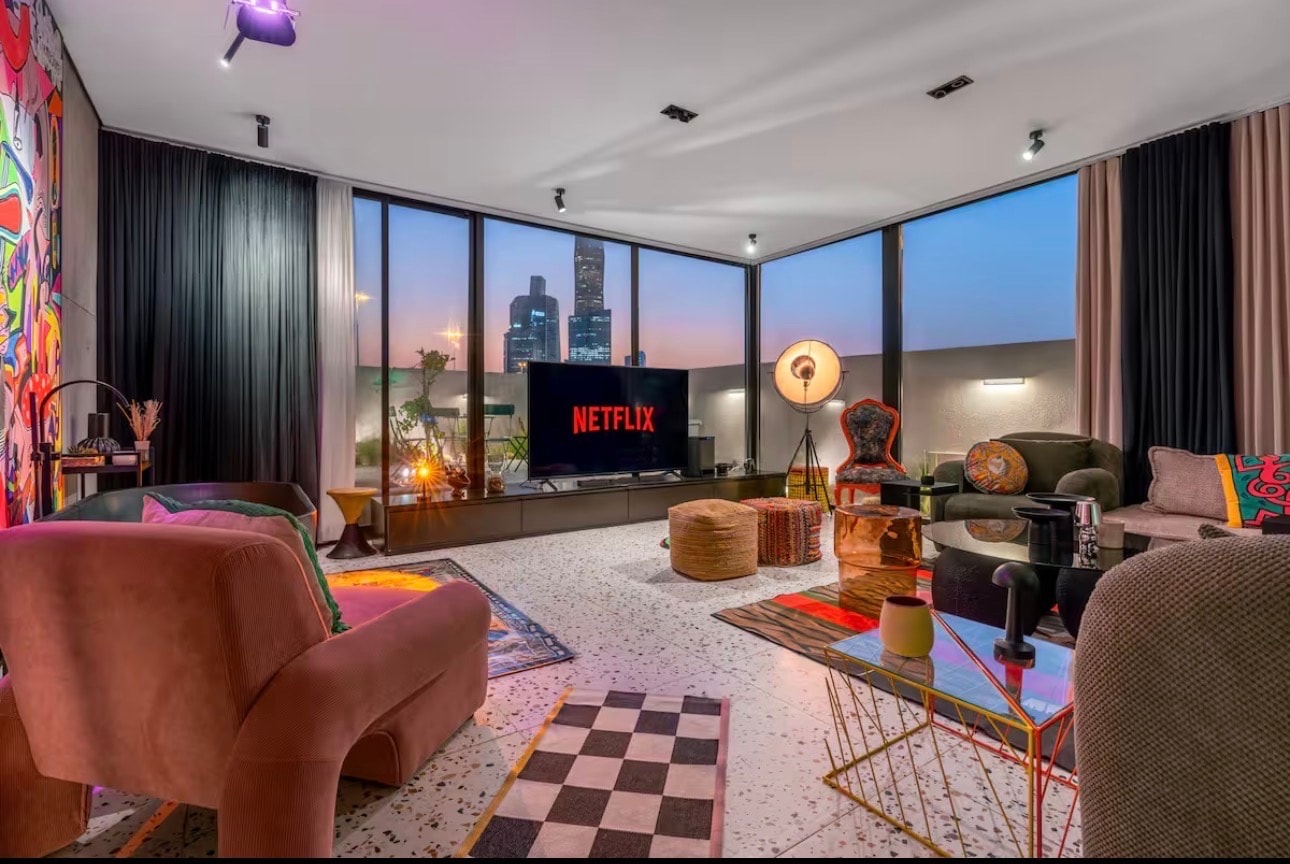 cozy apartment Riyadh view kafd 3