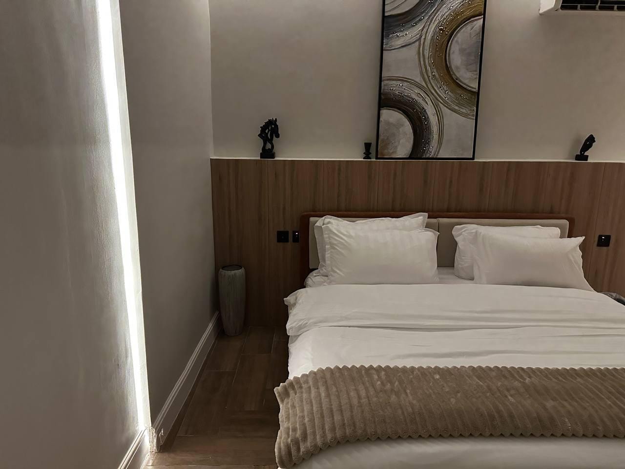 غرفة وصالة مع بانيو 6