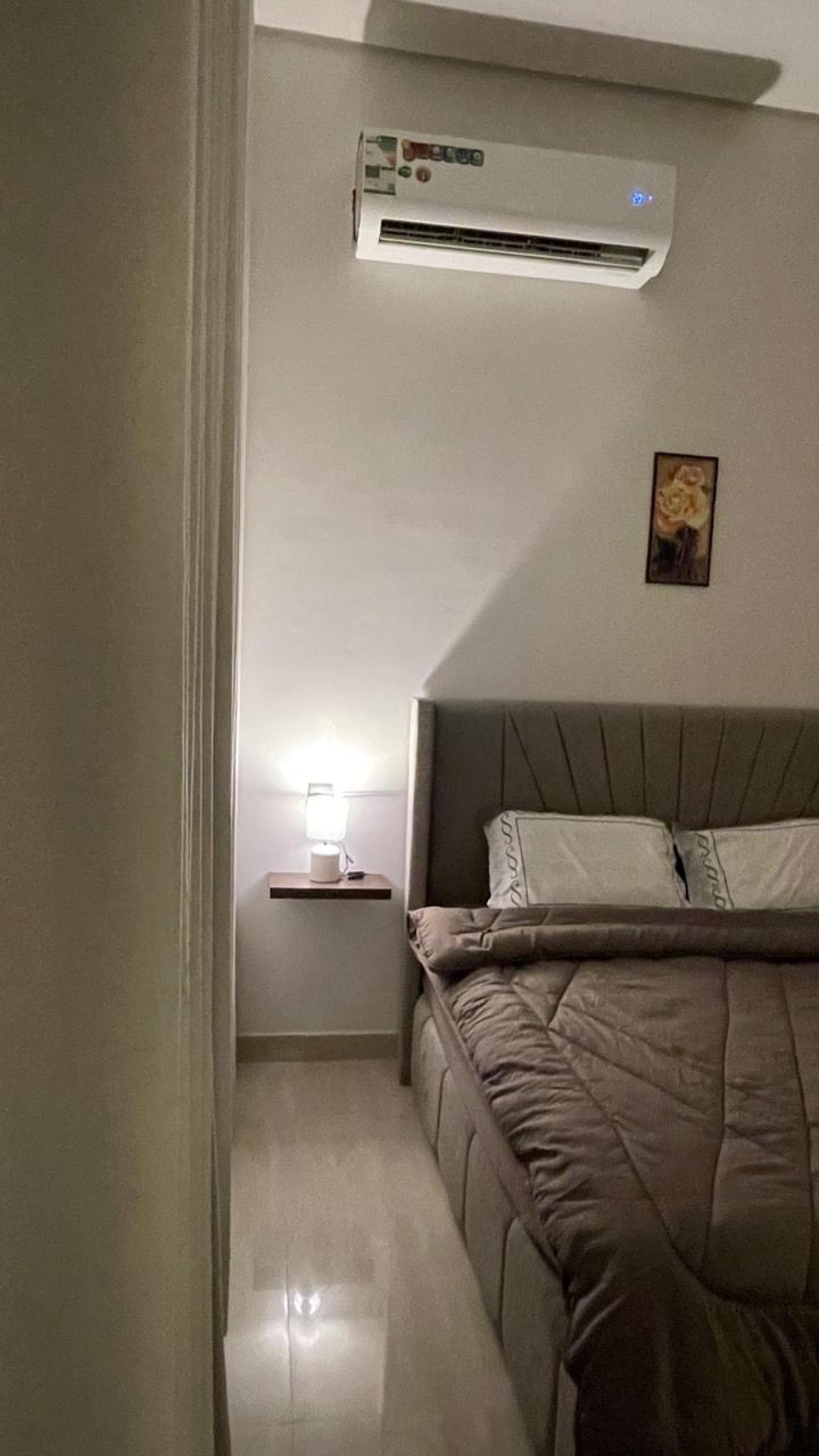 شقة بغرفة نوم وصالة دخول ذكي 3