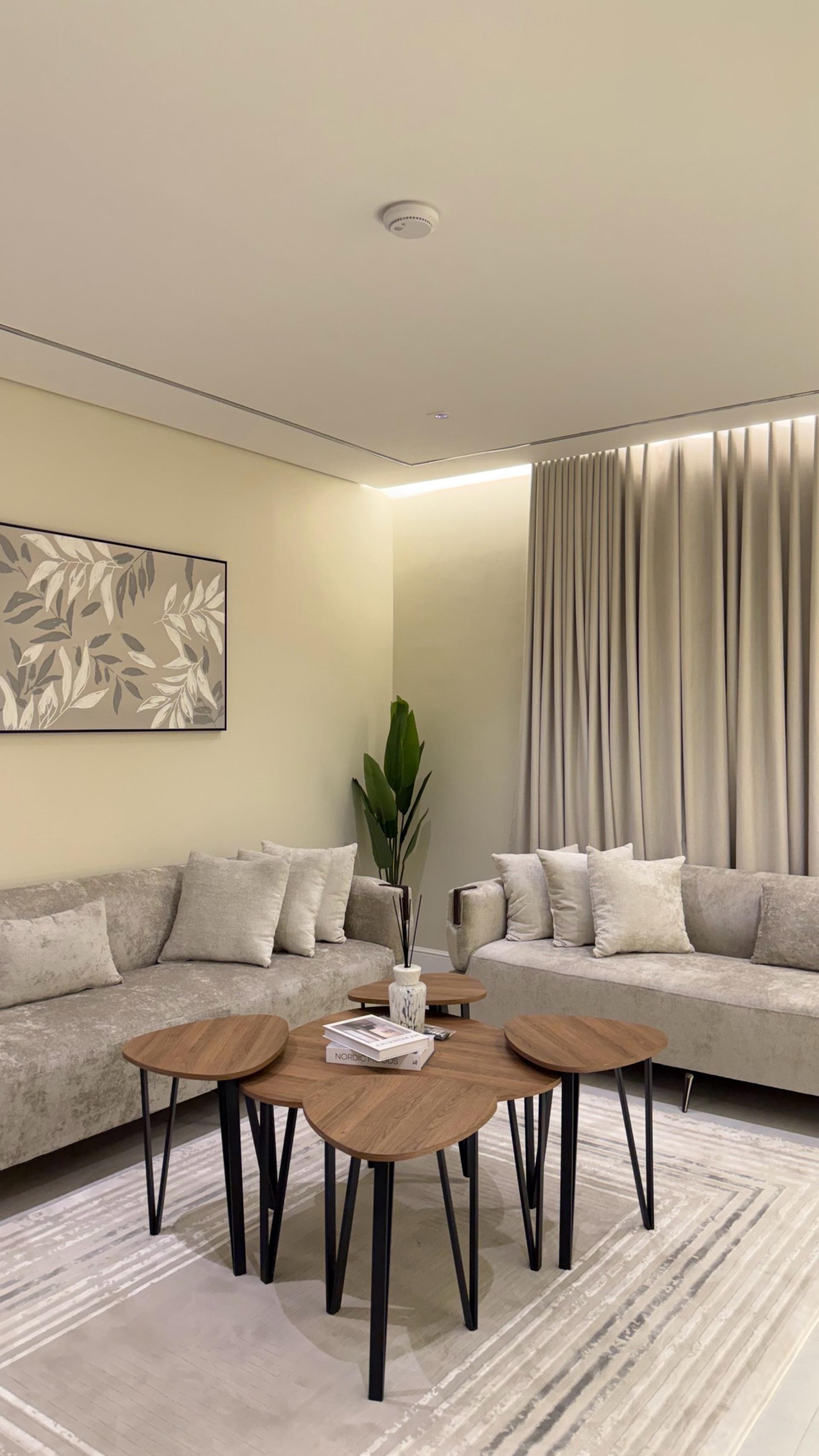 شقة فاخرة بصالة وغرفة نوم 2