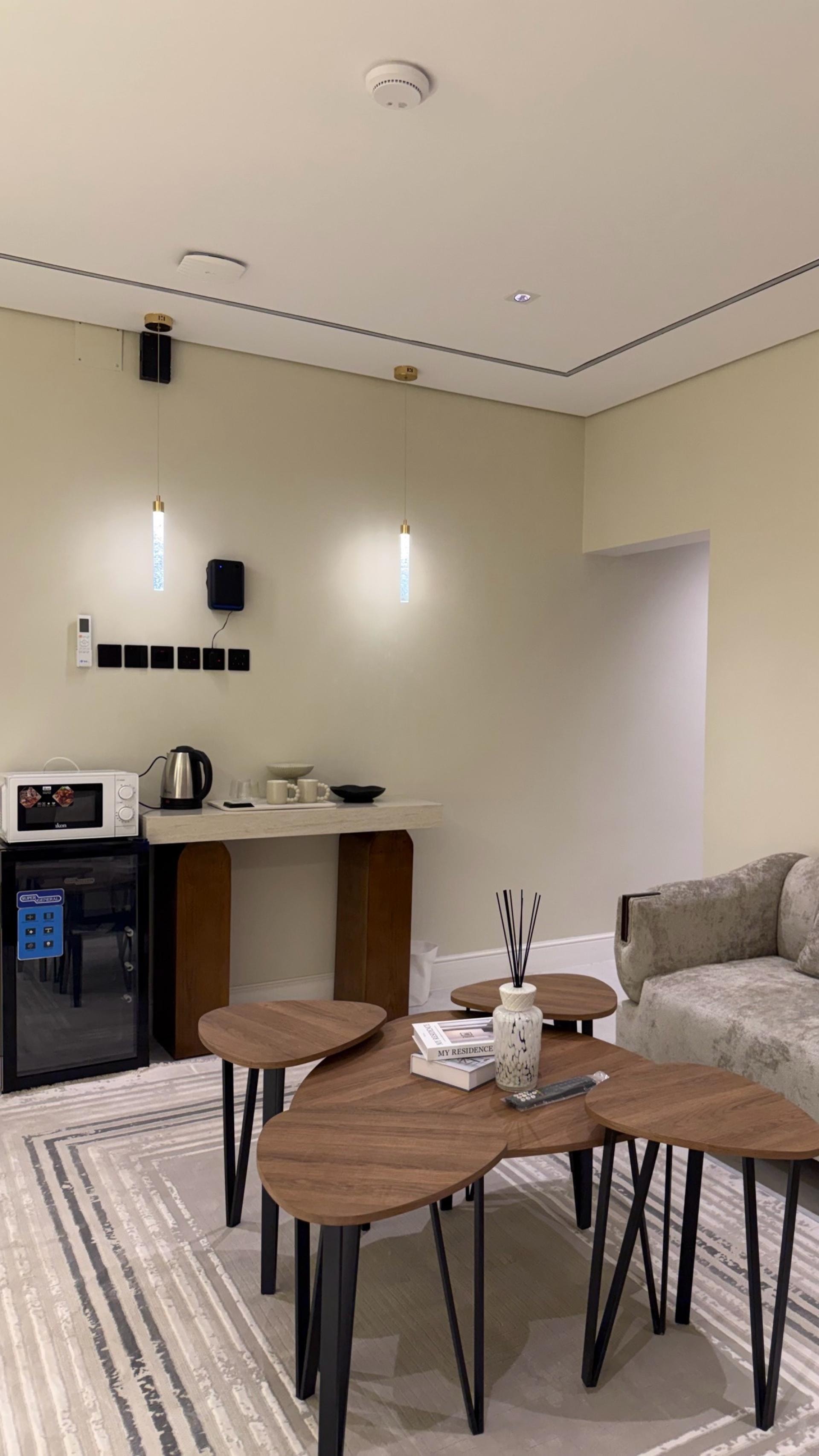 شقة فاخرة بصالة وغرفة نوم 7