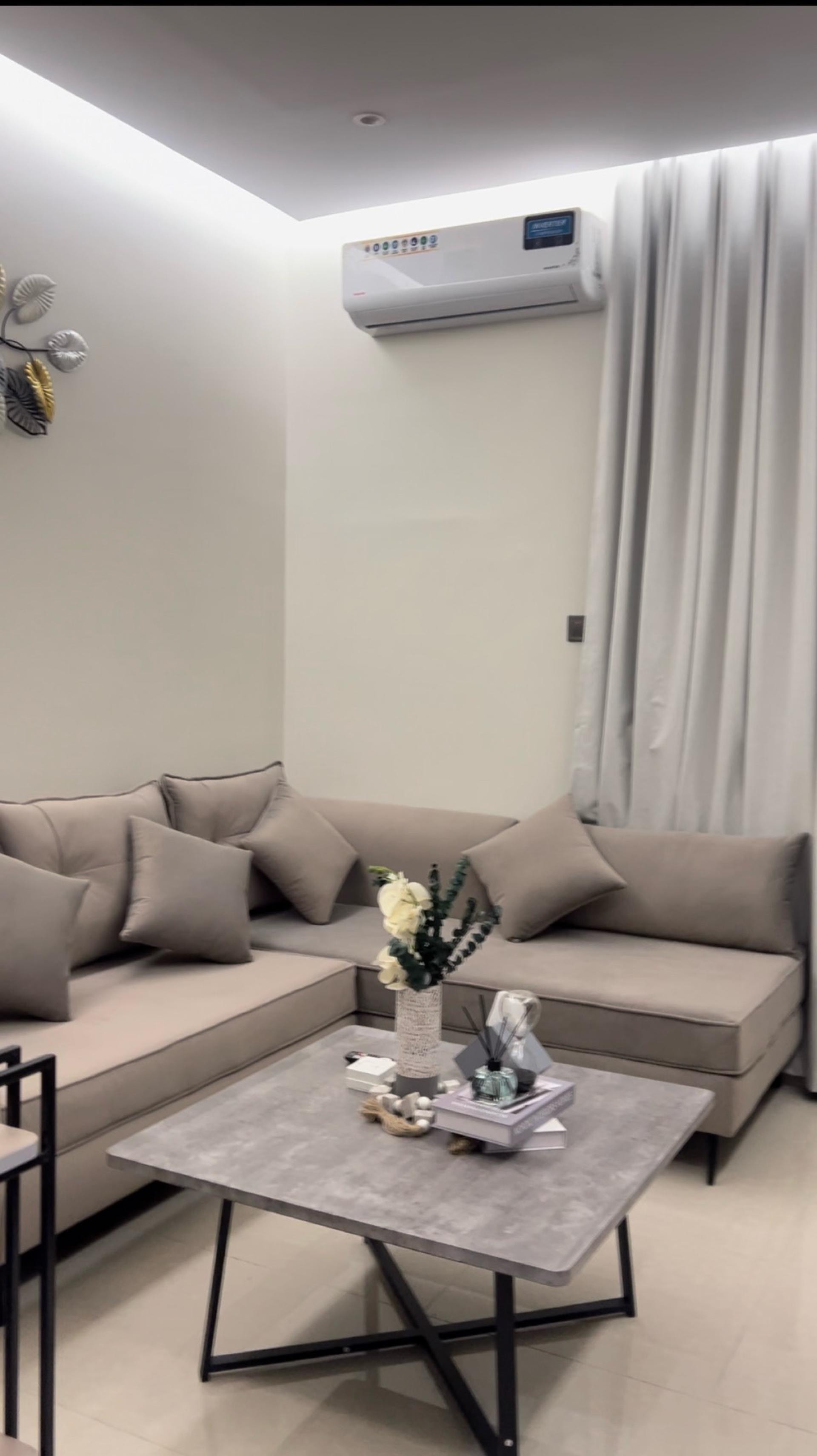 شقة أنيقة بغرفة نوم وصاله ومطبخ 5