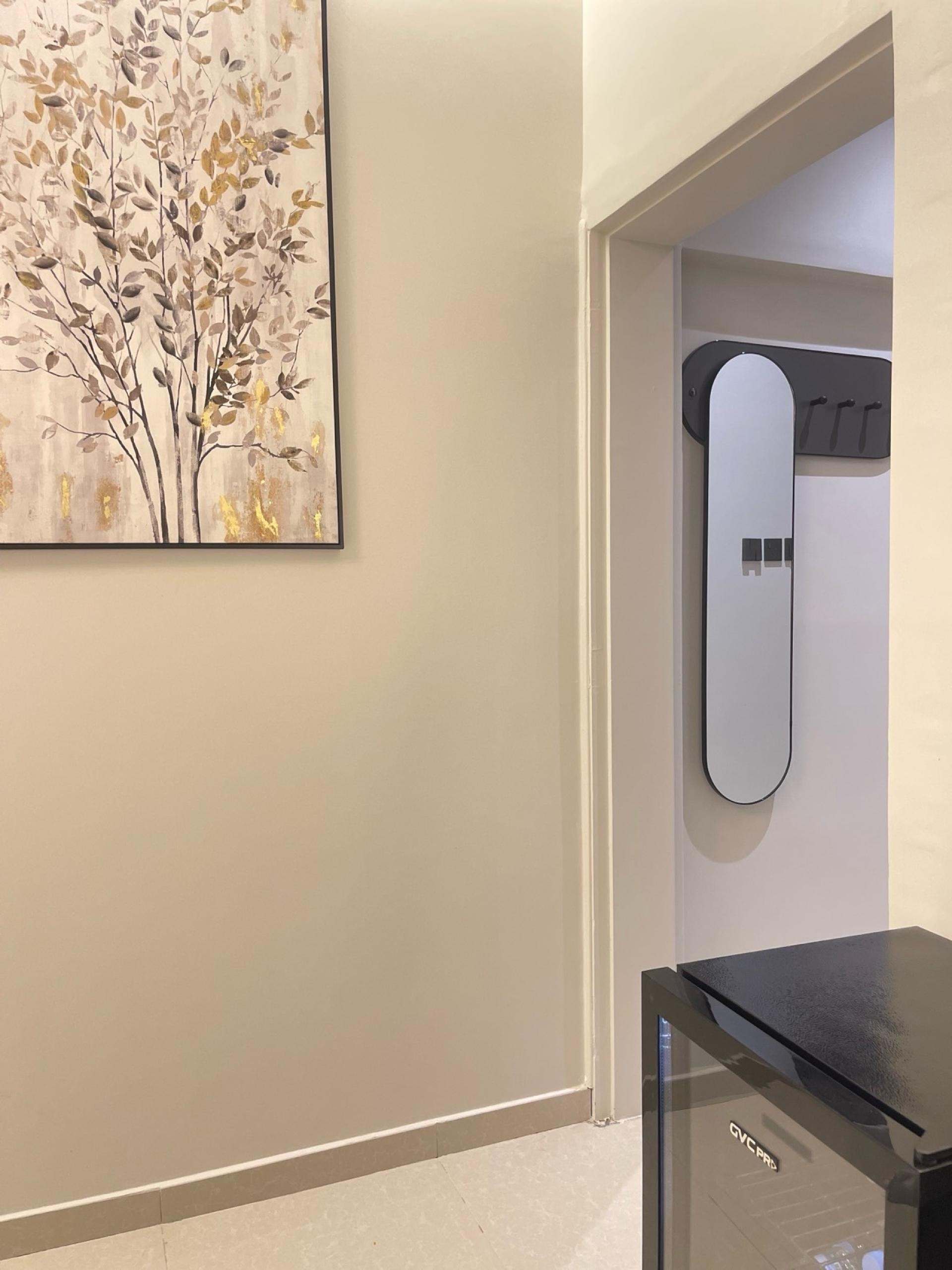 استوديو أنيق مع جلسة جانبية وركن للقهوة 11