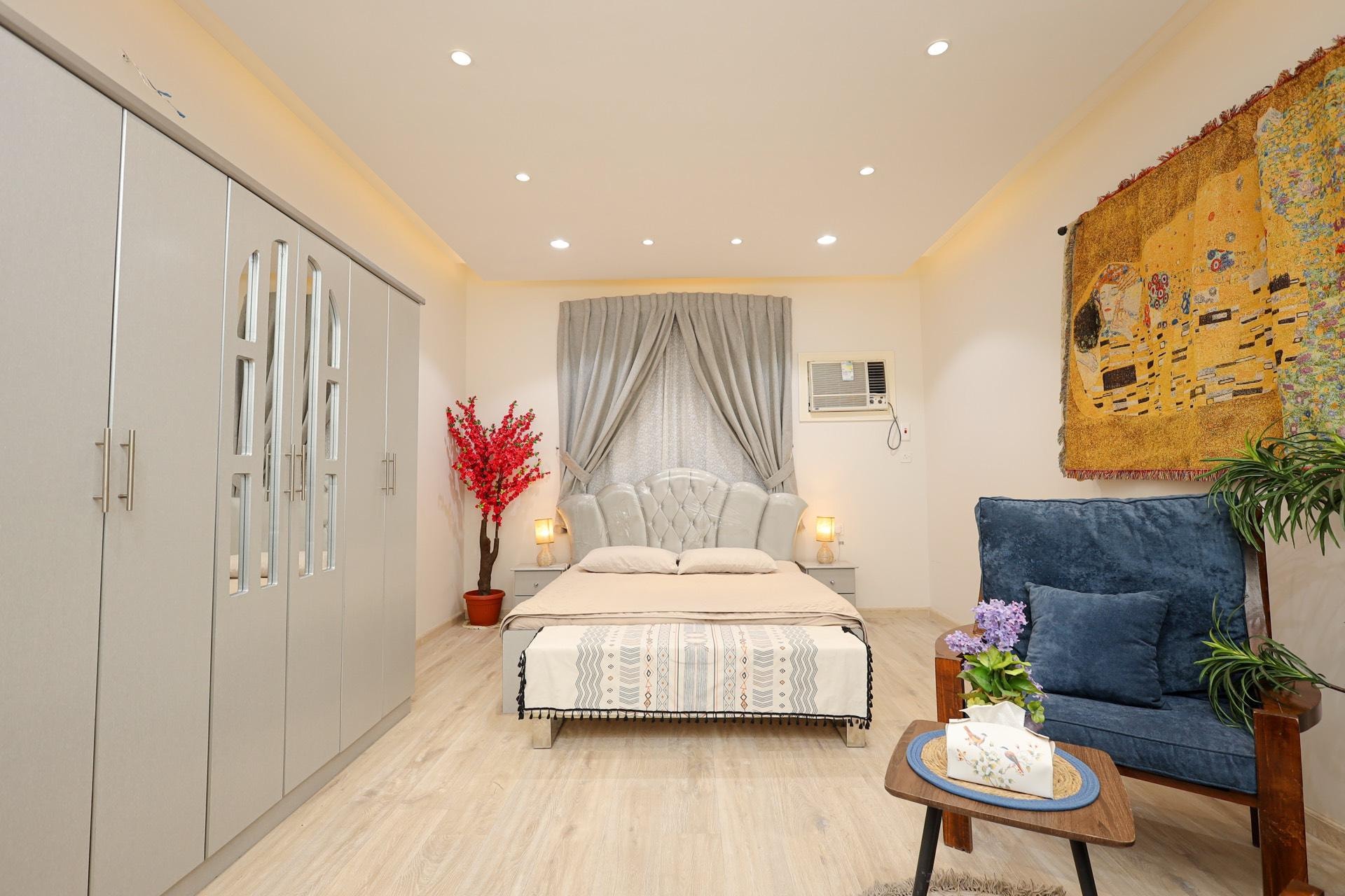 المنزل الأنيق بثلاث غرف وصاله ودخول ذاتي 11