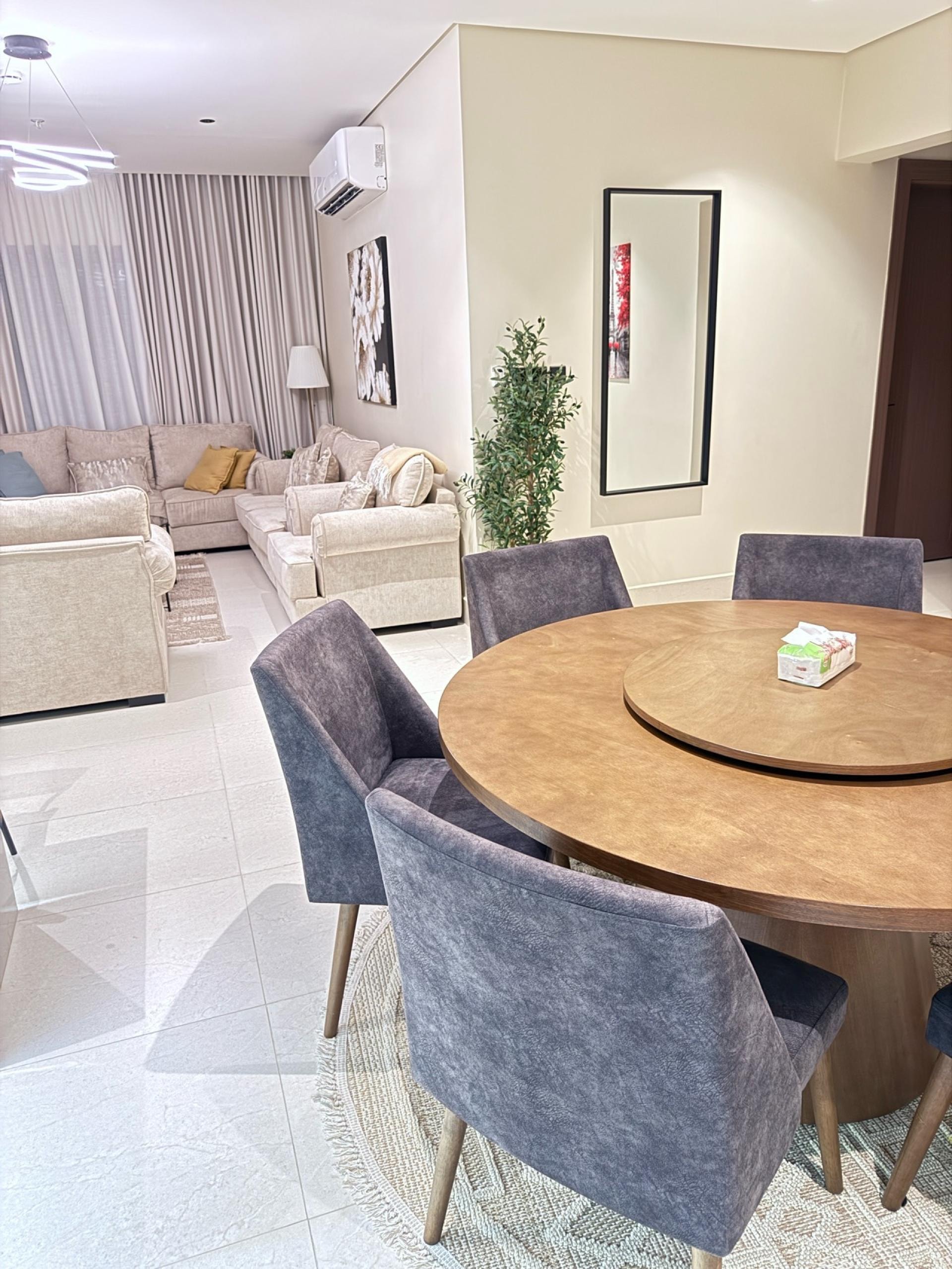 شقة راقية 3 غرف في برج انما ودخول ذكي 11