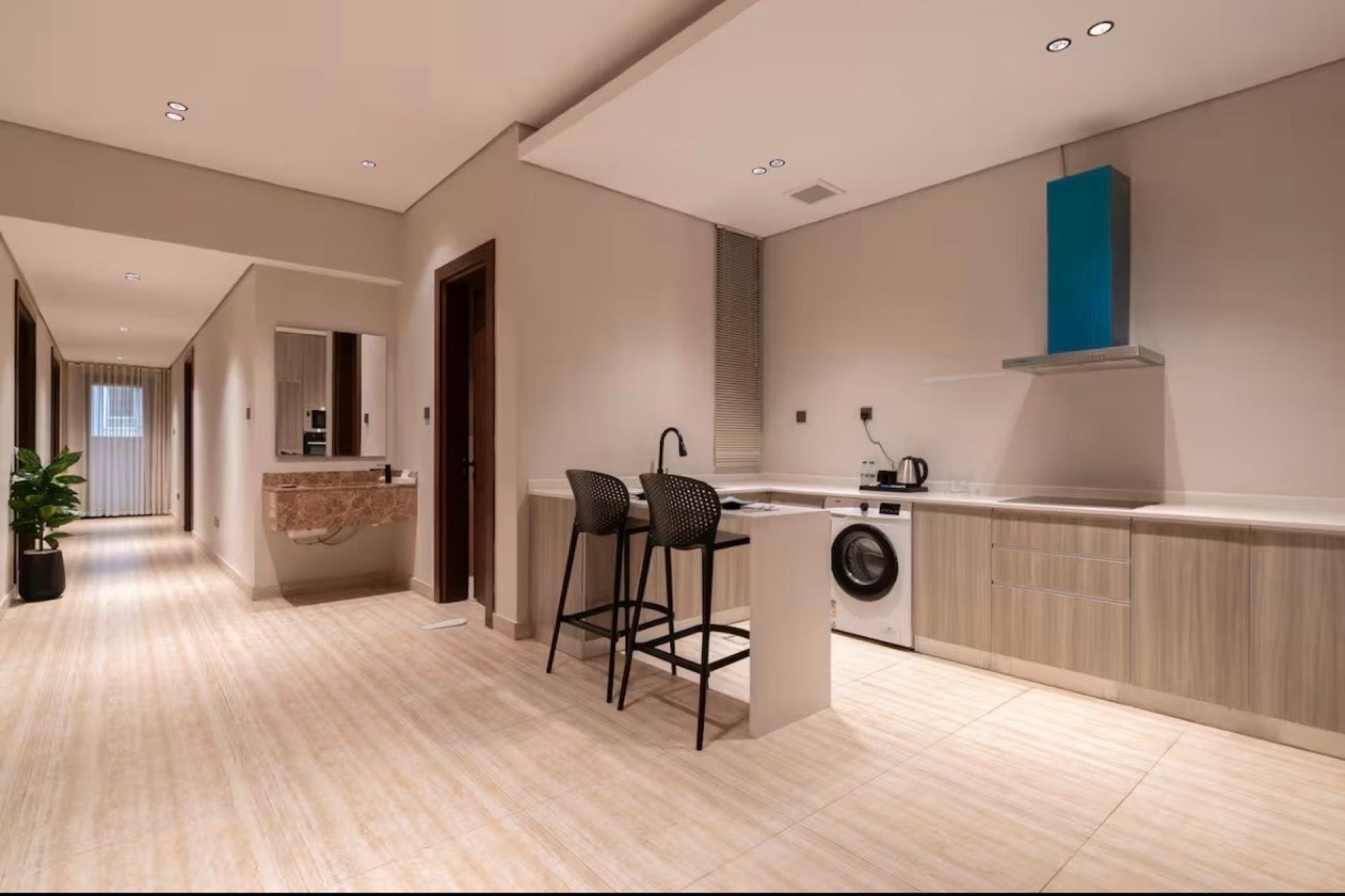 شقة فاخرة3 غرف نوم وجلسة خارجية 2