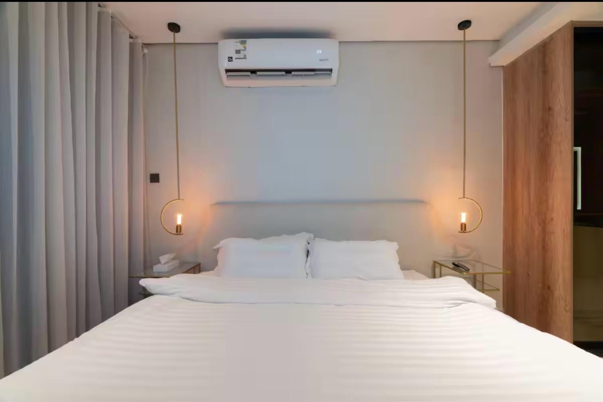 شقة فاخرة3 غرف نوم وجلسة خارجية 5