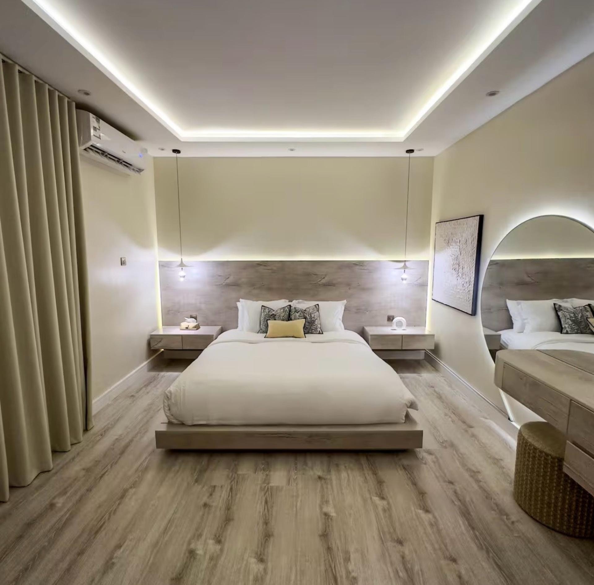 شقة مودرن بإطلالة على البوليفارد 6