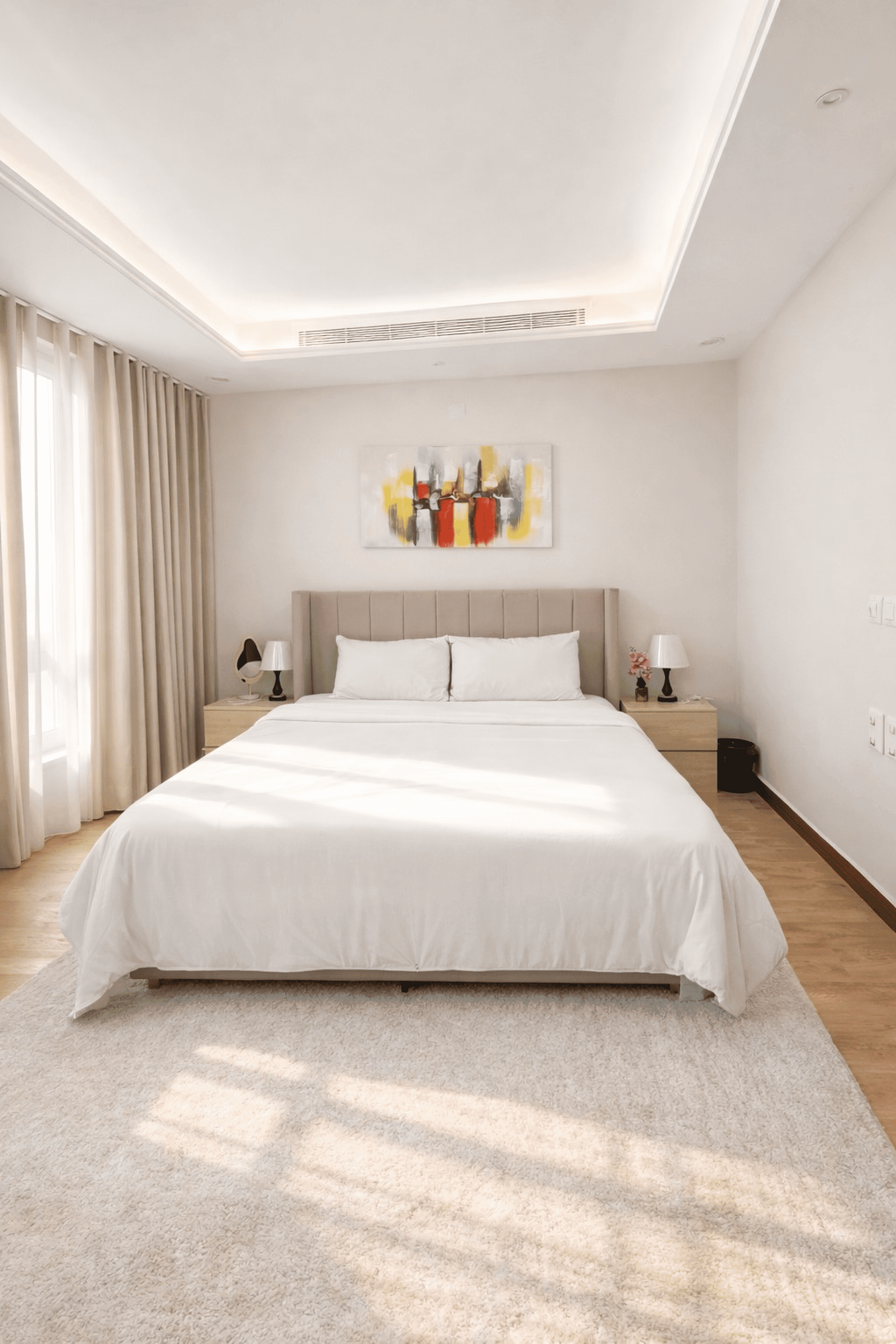 شقة بغرفة نوم وصالة 3