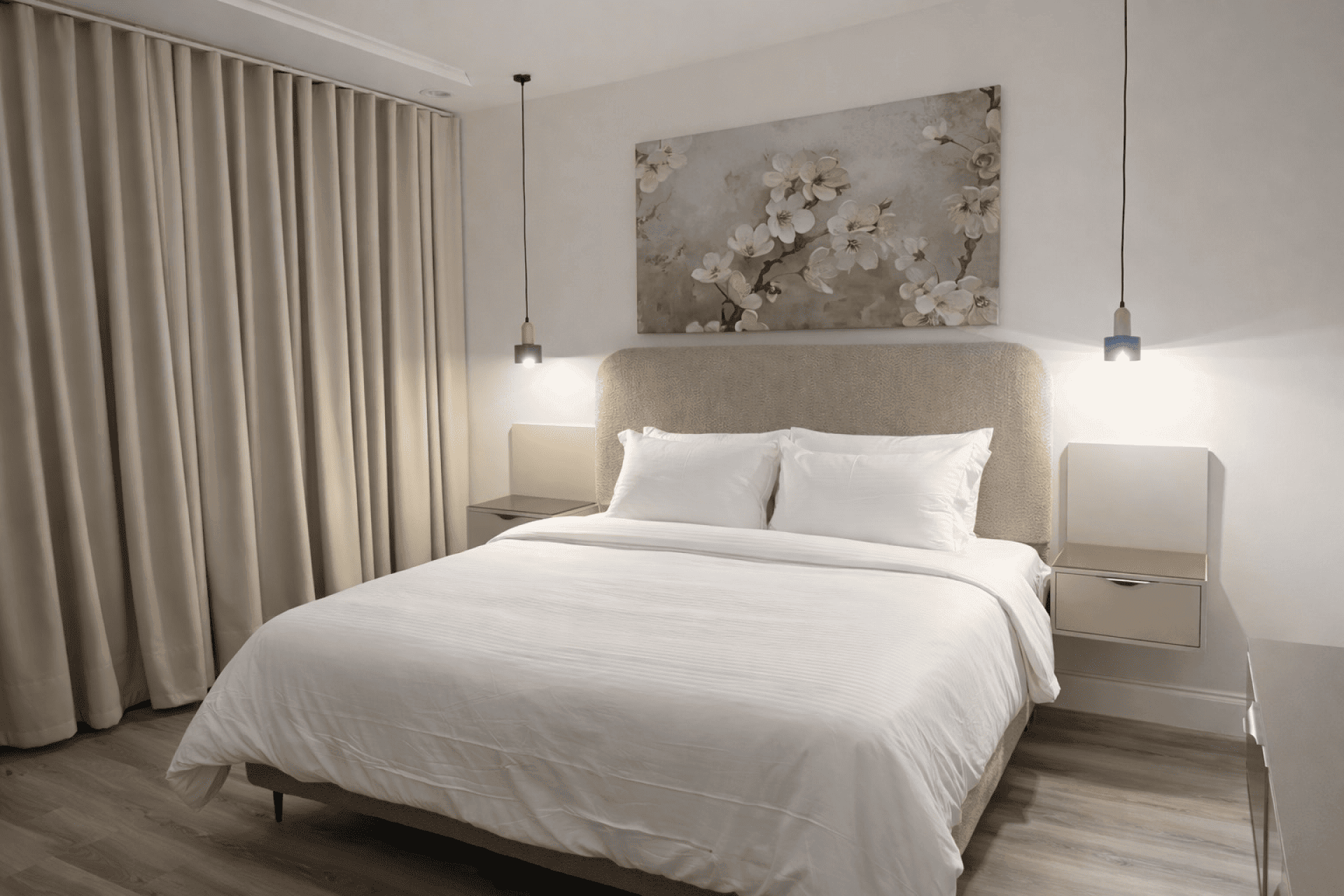 شقة بغرفتين نوم وصالة 11