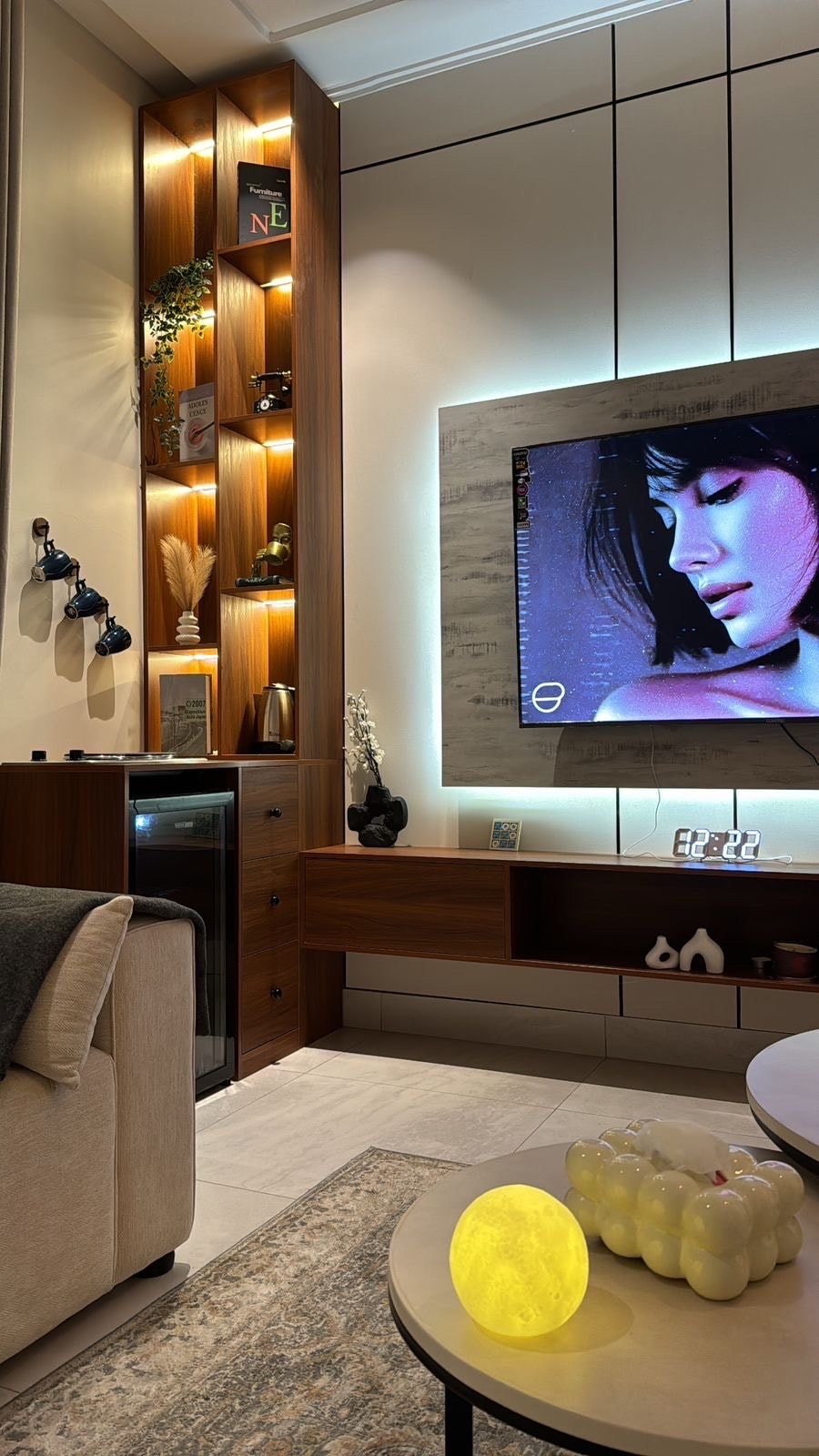 شقة غرفة وصاله مريحه 1