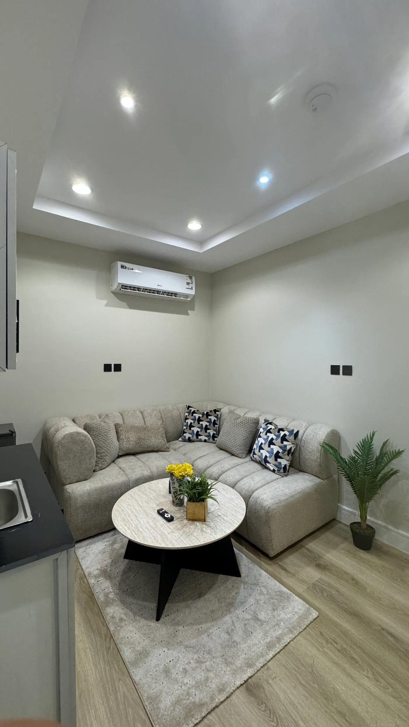 شقة بغرفة نوم وصالة 1