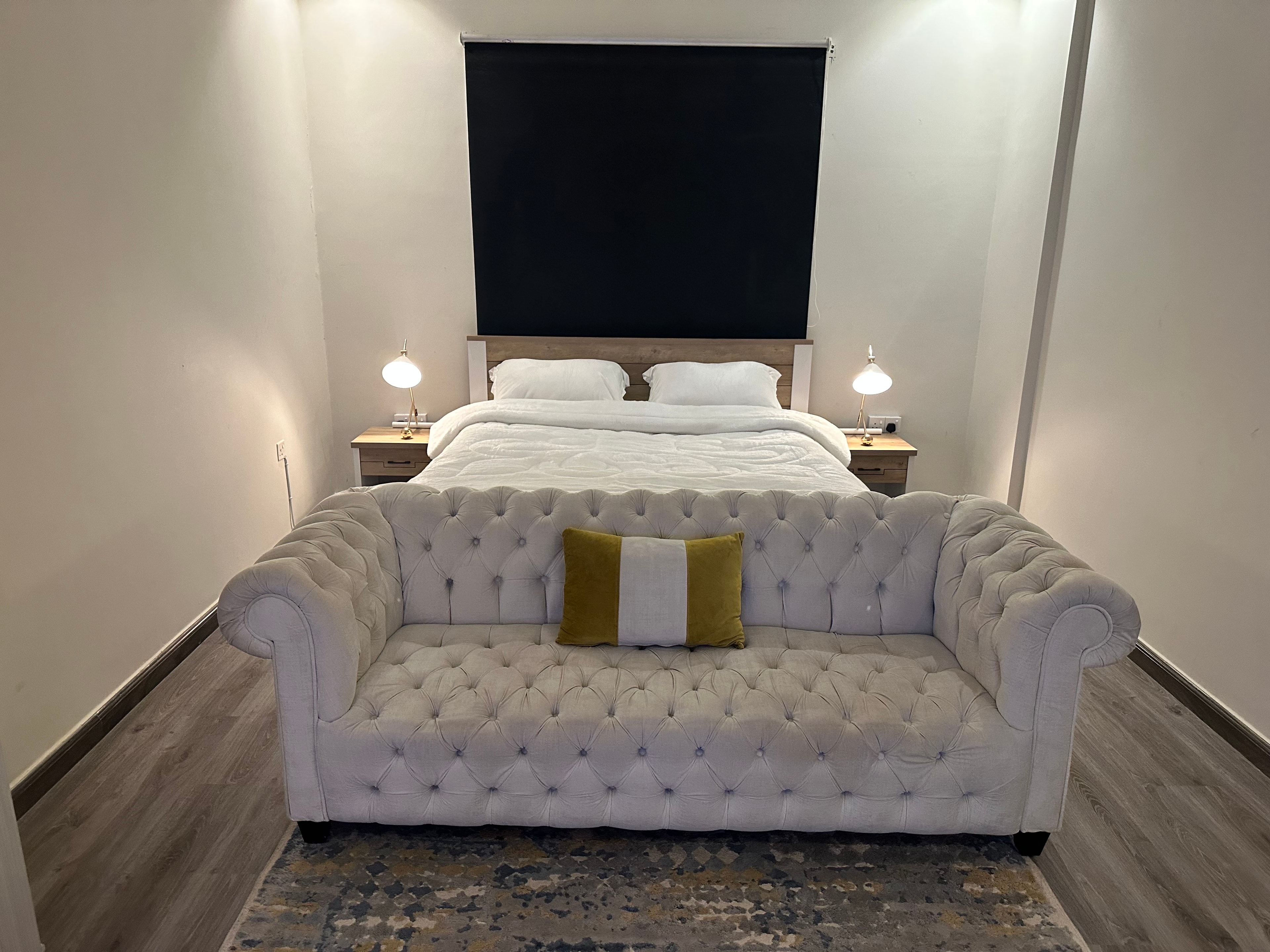 شقة حي الملقا فاخر قريبة من البوليفارد 1