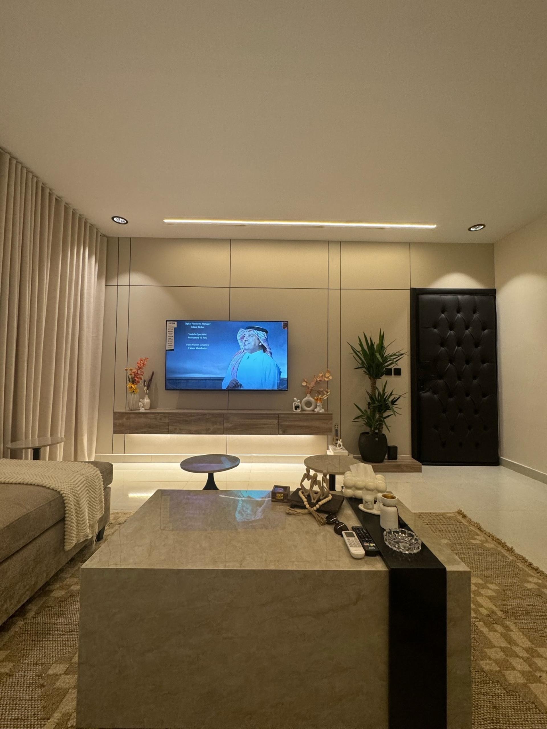 شقة بتصميم حديث وانيق 1