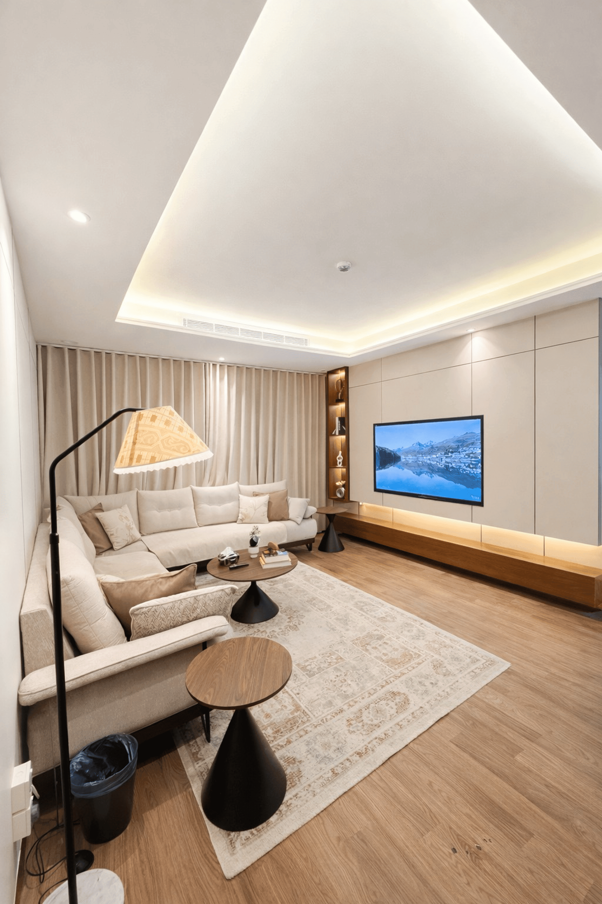 شقة بغرفة نوم وصالة 1