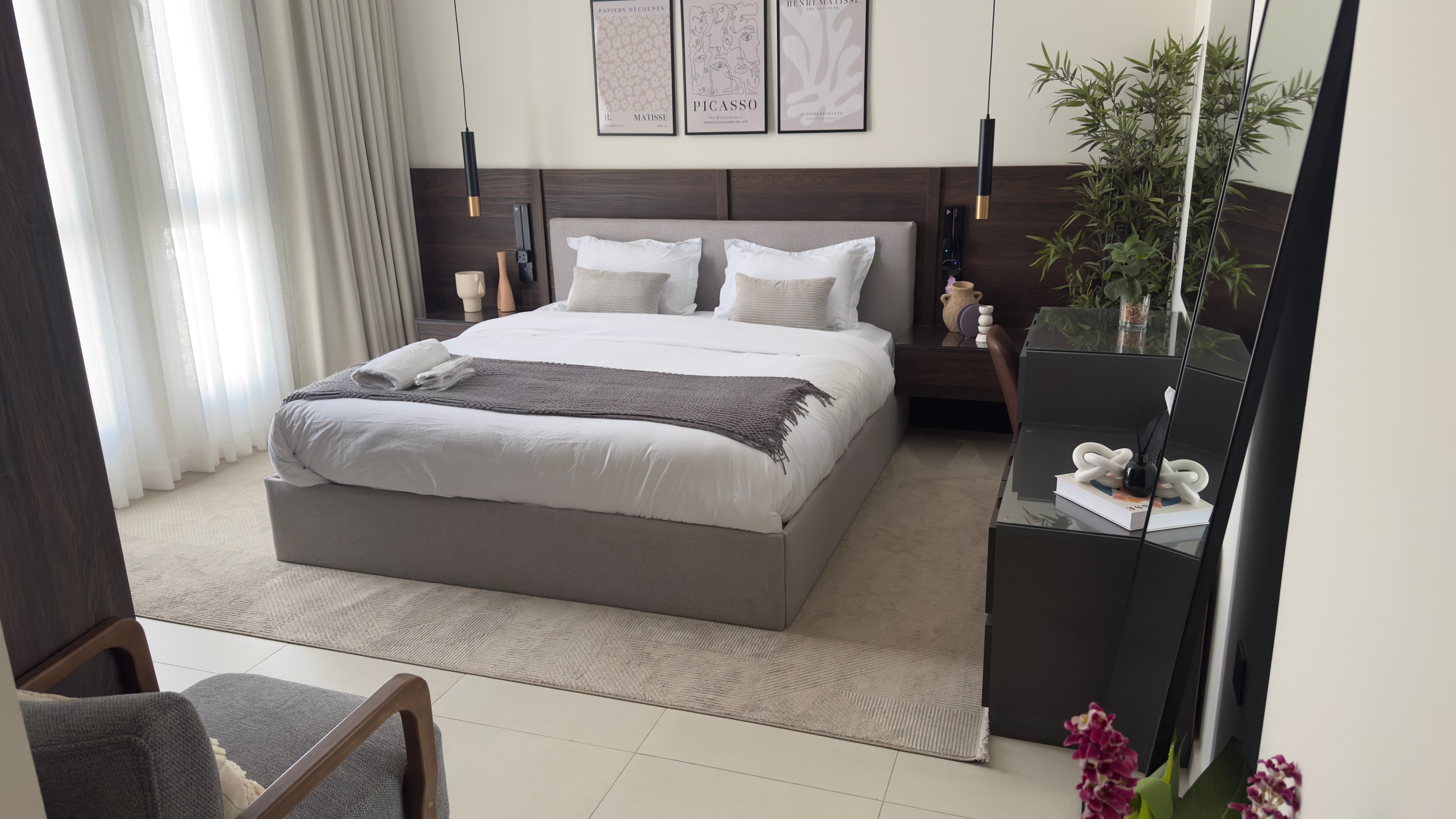 شقه صالة و ثلاث غرف نوم 2