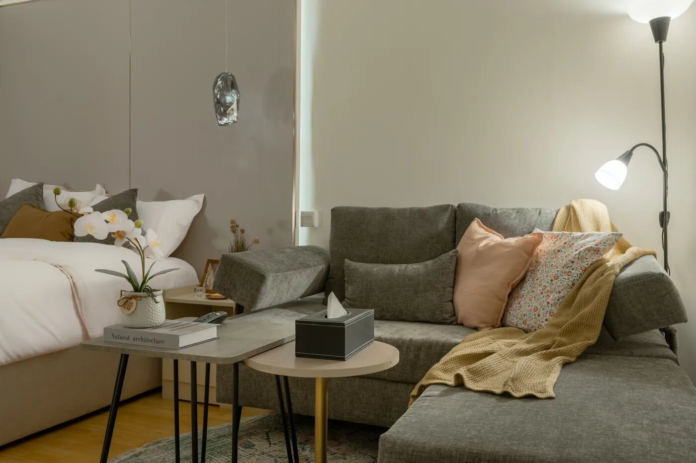 استديو هادئ بسرير ماستر 4