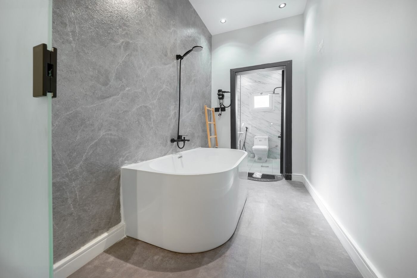 شقة بصالة وغرفة نوم دخول ذاتي 14