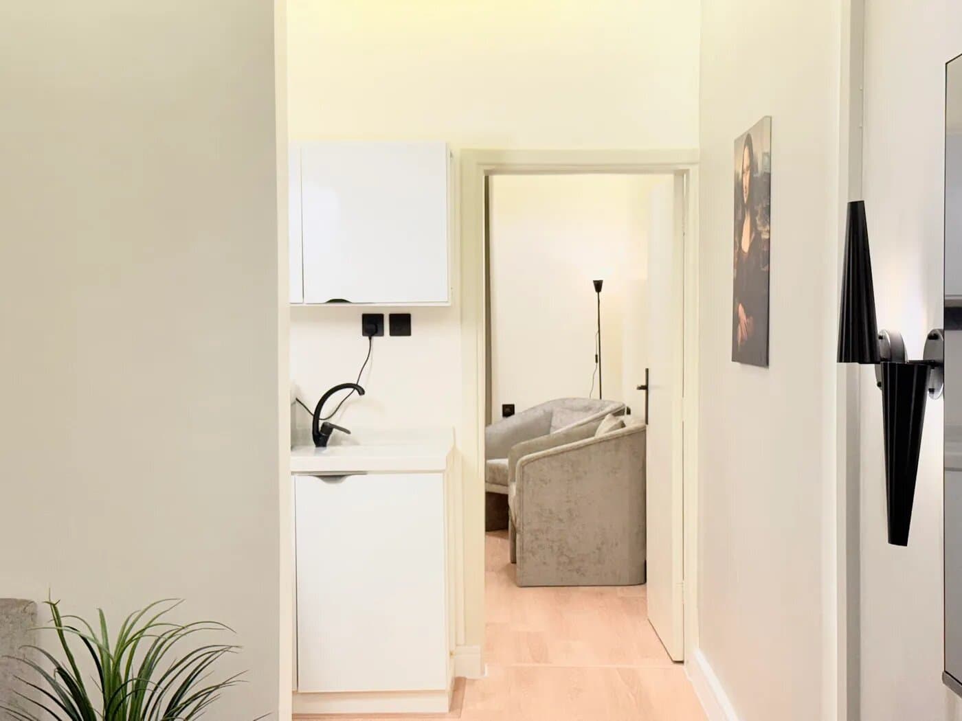 شقة بصالة وغرفة نوم 6