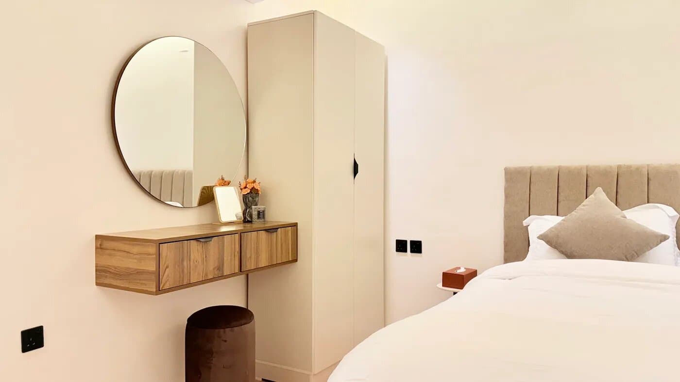 شقة بصالة وغرفة نوم 12