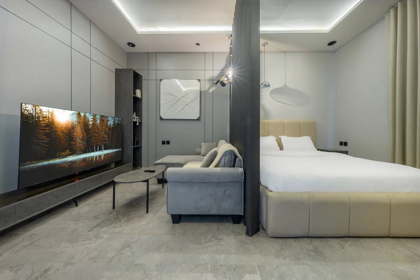 استديو هادئ بسريرماستر بدخول ذكي 14