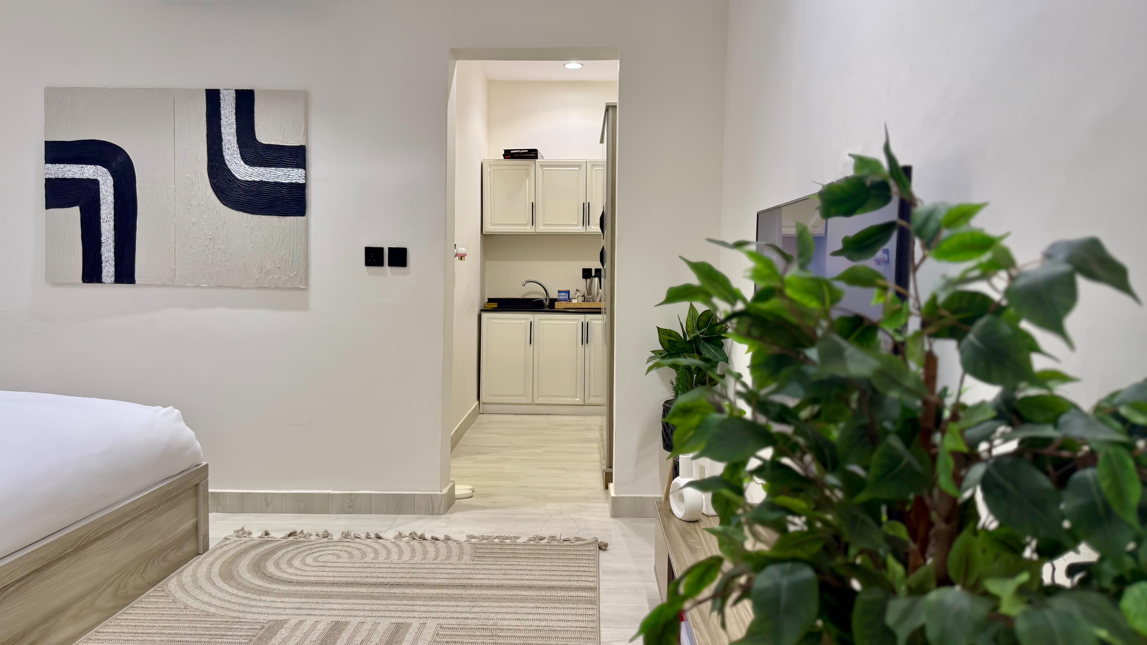 شقة بغرفة وصاله 7