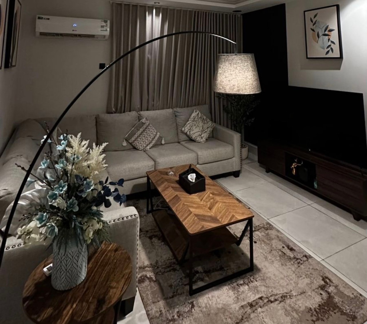 شقة بتصميم هادئ 4