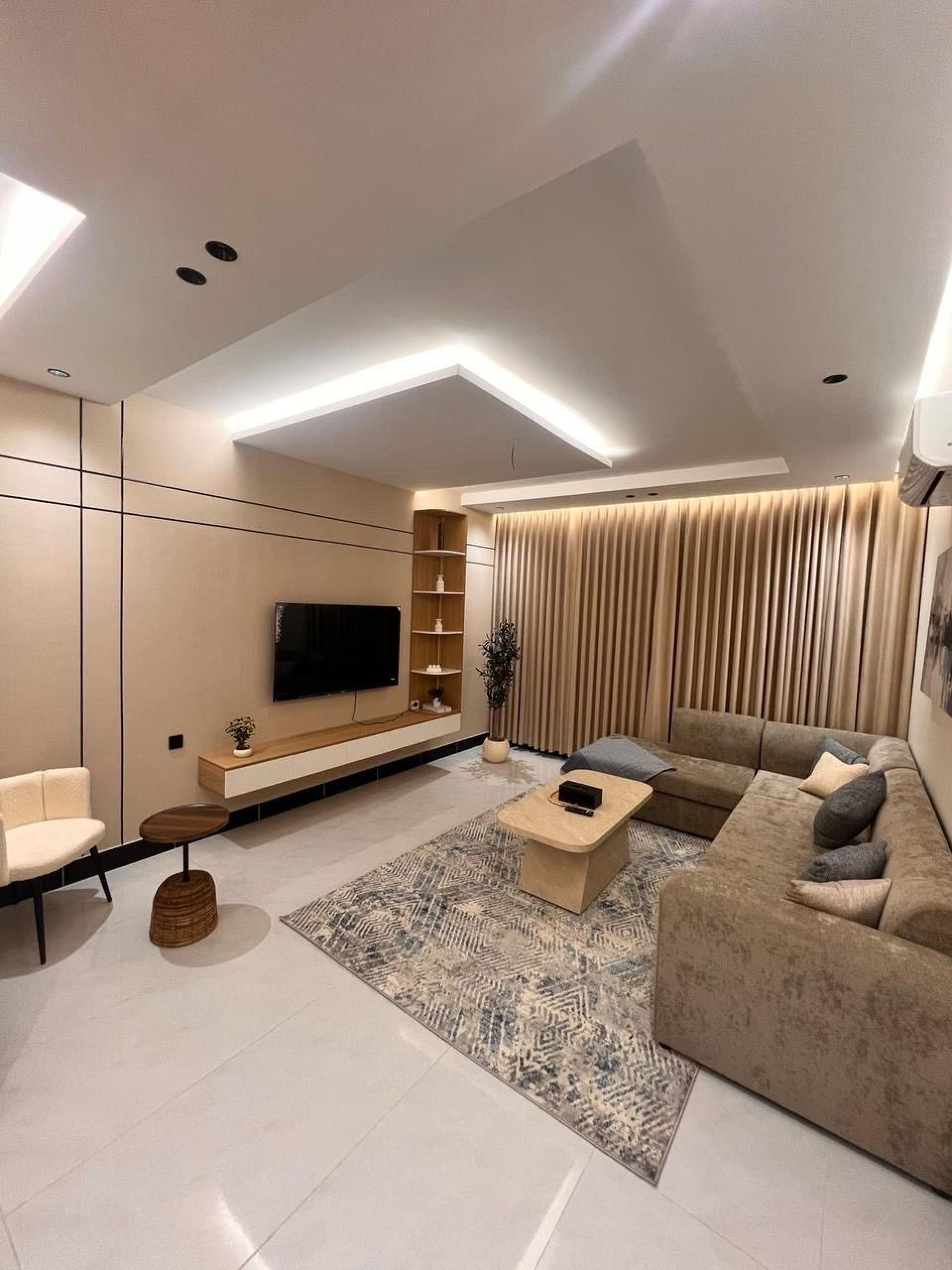 غرفة وصالة بتصميم مودرن 6