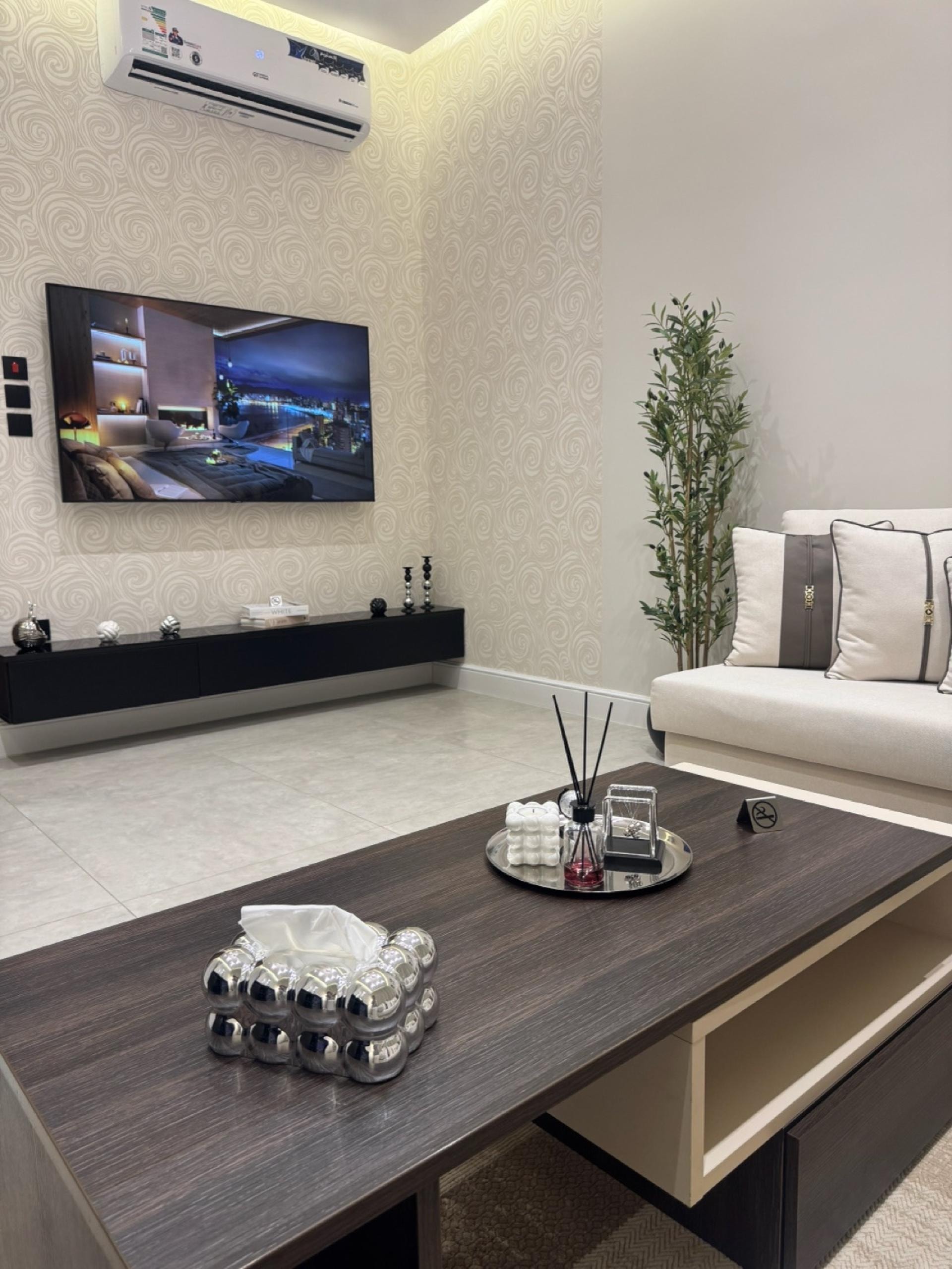 شقة فندقية بغرفة نوم وصالة دخول ذاتي 4