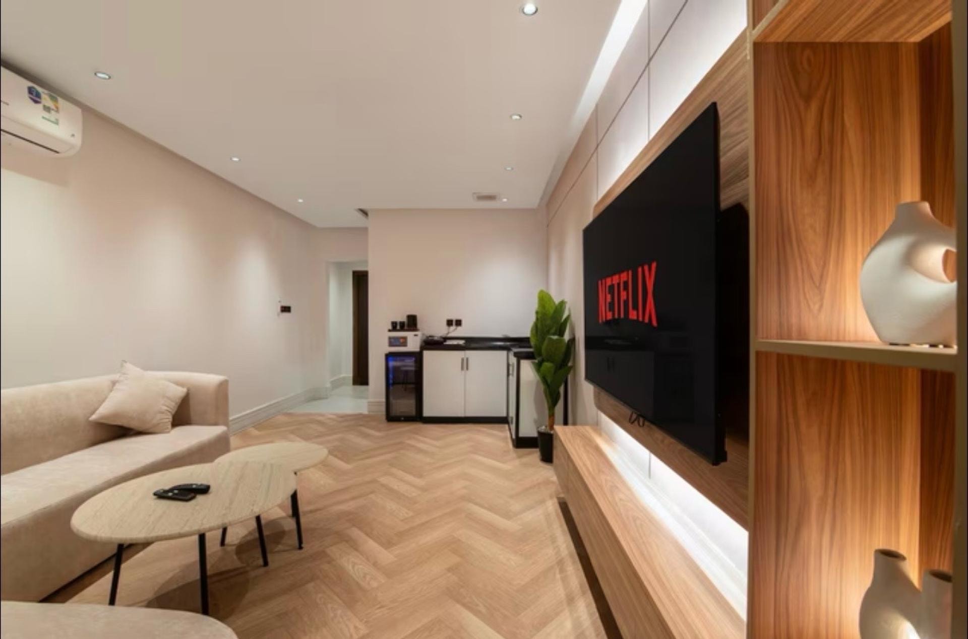 شقة مودرن غرفة وصالة أنيقة دخول ذاتي 3