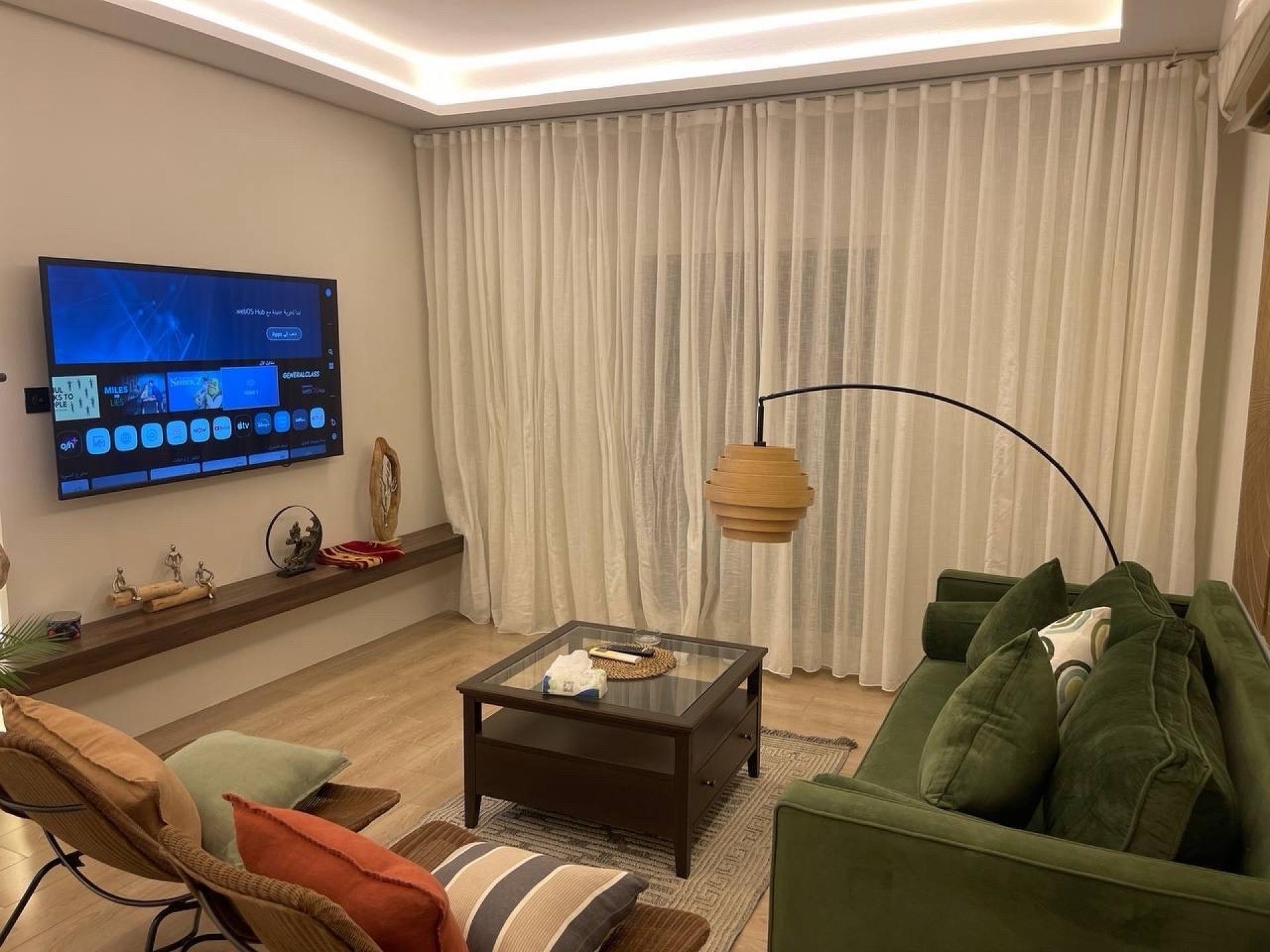 غرفة وصالة العقيق 9